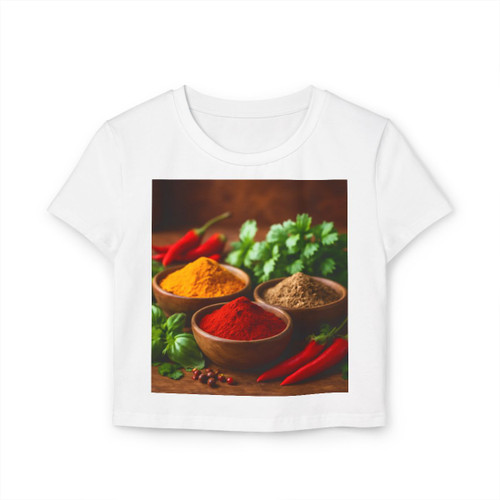 Savory Spice Symphony - Women's Baby Tee