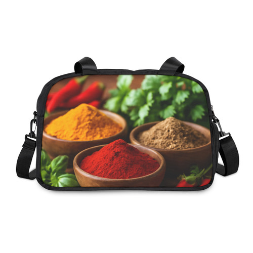 Savory Spice Symphony - Fitness Handbag Savory Spice Symphony - Fitness Handbag