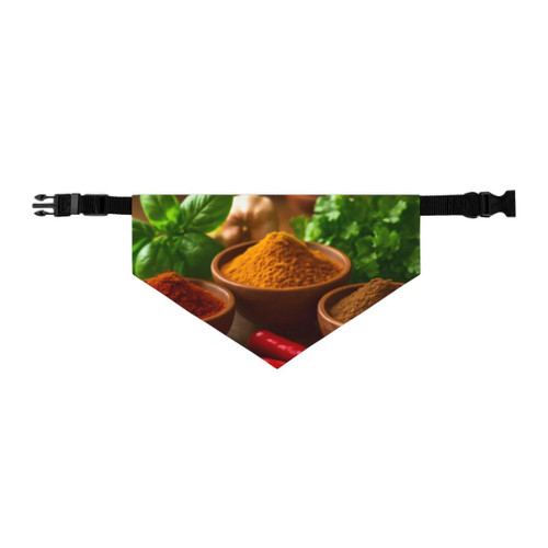 Savory Spice Symphony - Pet Bandana Collar