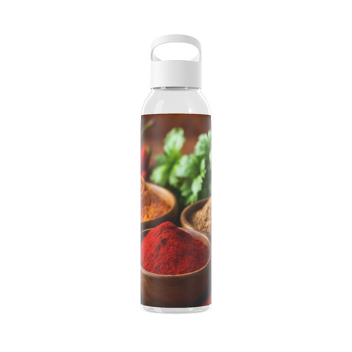 Savory Spice Symphony - Sky Water Bottle