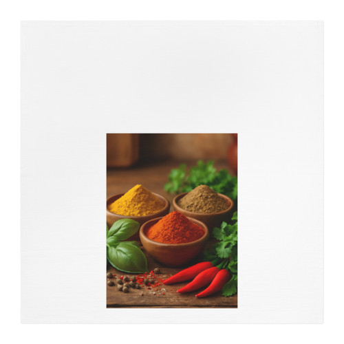 Savory Spice Symphony - Tea Towel