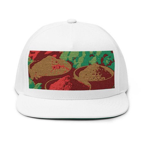 Savory Spice Symphony - Flat Bill Cap (Embroidery)