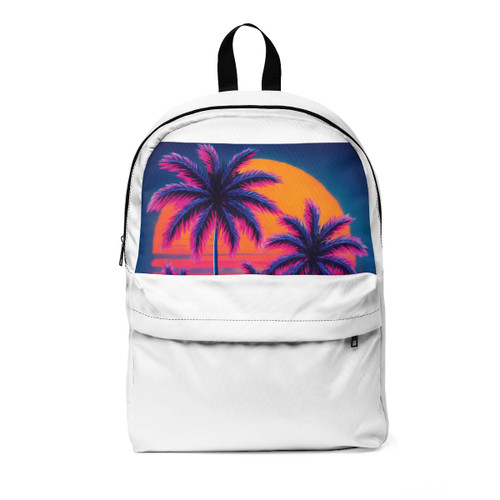 Neon Miami Nights - Unisex Classic Backpack