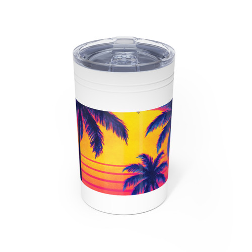 Neon Miami Nights - Vacuum Insulated Tumbler, 11oz