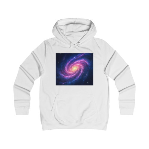Galactic Whirlwind Dance - Girlie College Hoodie