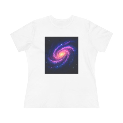 Galactic Whirlwind Dance - Women's Cotton Tee