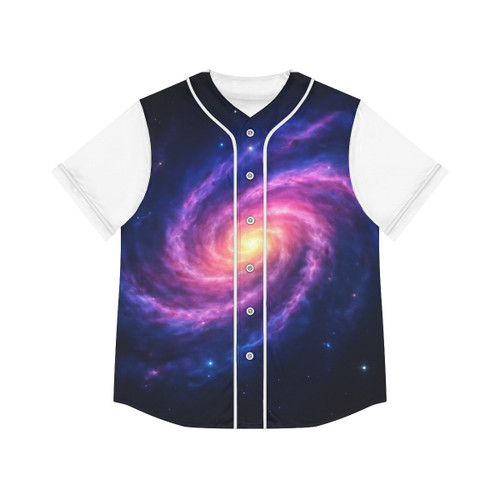 Galactic Whirlwind Dance - Women's Baseball Jersey (AOP) Galactic Whirlwind Dance - Women's Baseball Jersey (AOP)