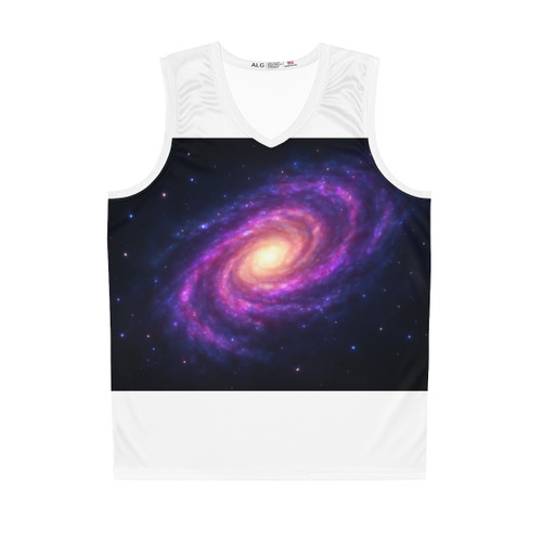 Galactic Whirlwind Dance - Basketball Jersey (AOP) Galactic Whirlwind Dance - Basketball Jersey (AOP)