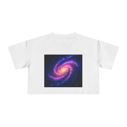 Galactic Whirlwind Dance - Women's Crop Tee