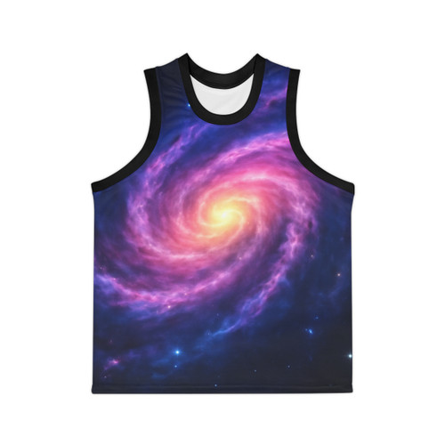 Galactic Whirlwind Dance - Unisex Basketball Jersey (AOP) Galactic Whirlwind Dance - Unisex Basketball Jersey (AOP)