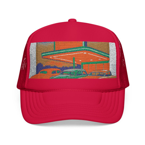 Classic Drive-In - Foam Trucker Hat (Embroidery)