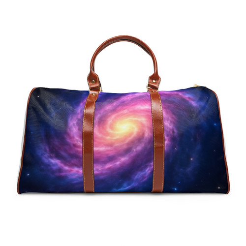Galactic Whirlwind Dance - Waterproof Travel Bag