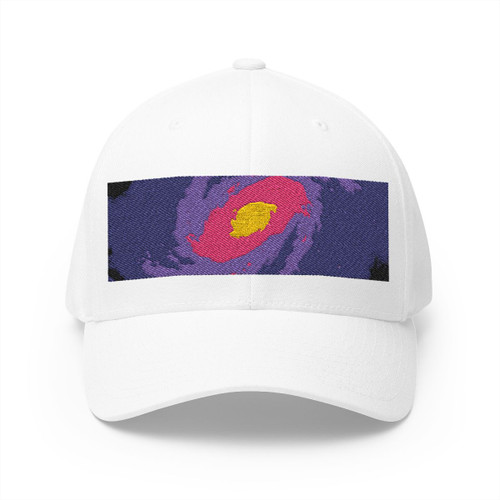 Galactic Whirlwind Dance - Closed-Back Structured Cap (Embroidery)
