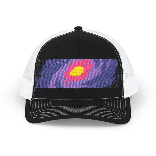 Galactic Whirlwind Dance - Snapback Trucker Cap (Embroidery)