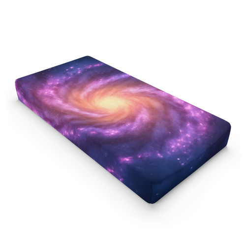 Galactic Whirlwind Dance - Baby Changing Pad Cover