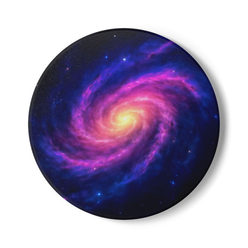 Galactic Whirlwind Dance - Ceramic Coaster