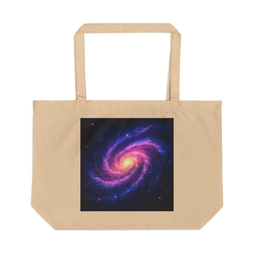 Galactic Whirlwind Dance - Large Eco Tote