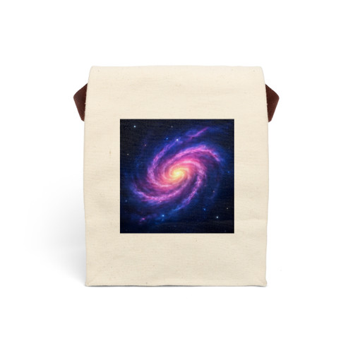 Galactic Whirlwind Dance - Canvas Lunch Bag With Strap