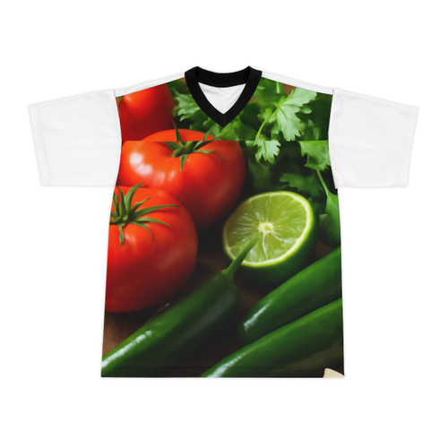 Spicy Salsa Fiesta - Unisex Football Jersey (AOP)