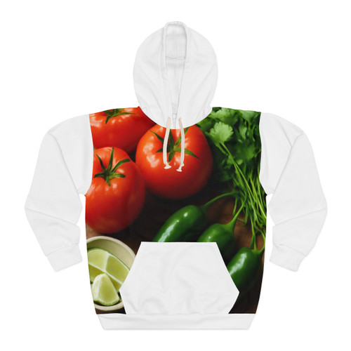 Spicy Salsa Fiesta - Unisex Pullover Hoodie (AOP)