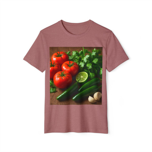 Spicy Salsa Fiesta - Unisex Recycled Organic T-Shirt