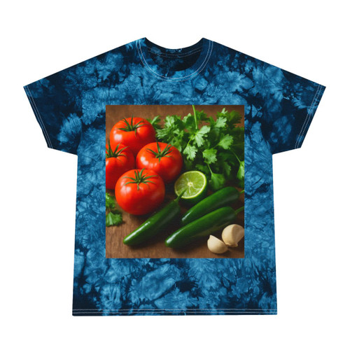 Spicy Salsa Fiesta - Tie-Dye Tee, Crystal