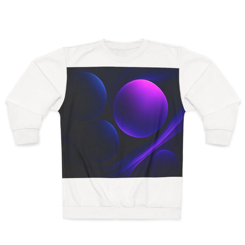 Celestial Orb Dance - Unisex Sweatshirt (AOP)