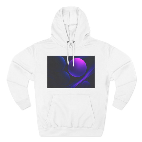 Celestial Orb Dance - Three-Panel Fleece Hoodie