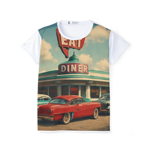 Classic Roadside Americana - Women's Sports Jersey (AOP)