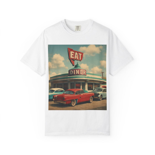 Classic Roadside Americana - Unisex Garment-Dyed T-shirt