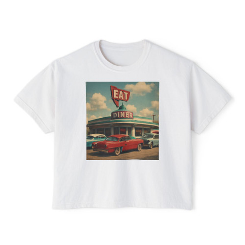 Classic Roadside Americana - Women's Boxy Tee