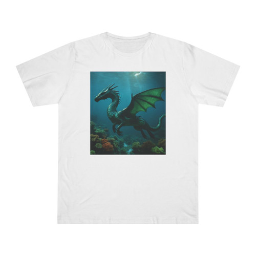 Emerald Depths Wyrm - Unisex Deluxe T-shirt 