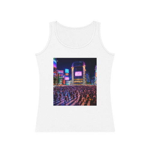 Vibrant Tokyo Crossroads - Women's Tank Top