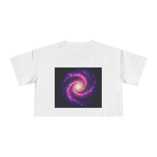 Galactic Harmony - Women's Crop Tee