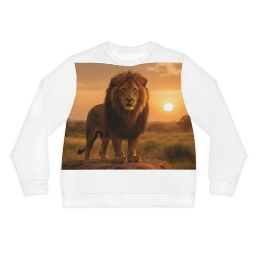 Majestic Lion Spirit - Lightweight Sweatshirt (AOP)
