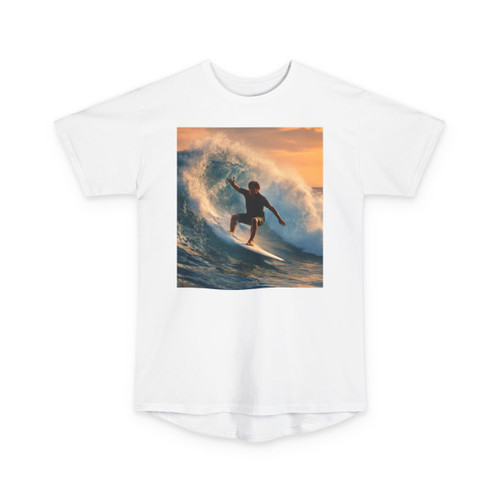 Dynamic Surf Rider - Unisex Long Body Urban Tee