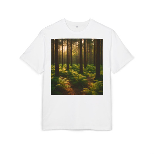 Whispering Forest Pines - Unisex Heavy Oversize Tee Whispering Forest Pines - Unisex Heavy Oversize Tee