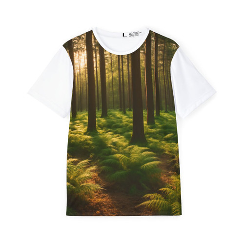 Whispering Forest Pines - Men's Sports Jersey (AOP)