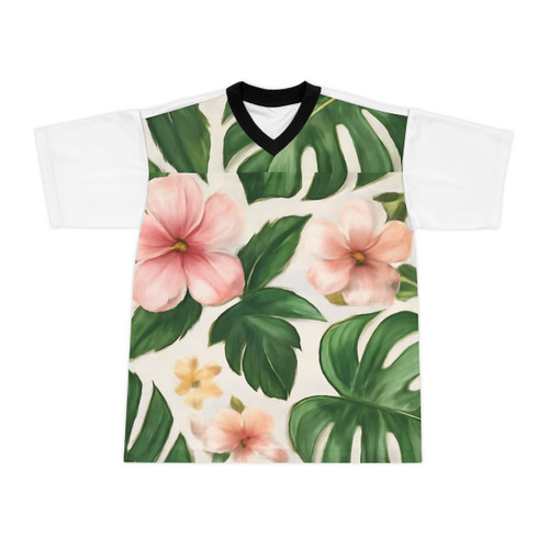 Botanical Bliss Retreat - Unisex Football Jersey (AOP)
