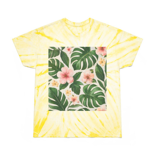 Botanical Bliss Retreat - Tie-Dye Tee, Cyclone