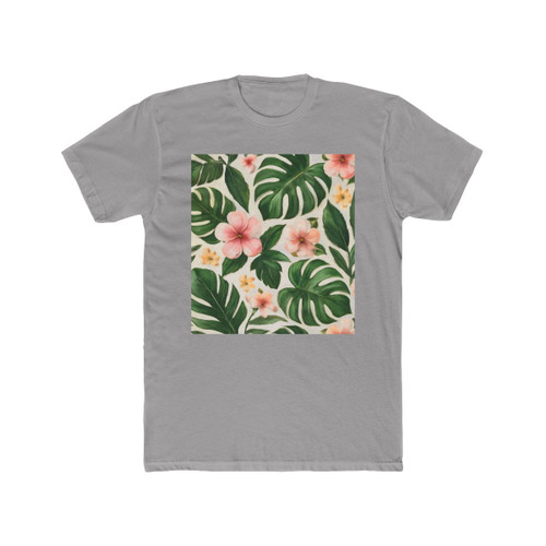 Botanical Bliss Retreat - Unisex Cotton Crew Tee