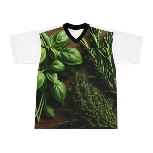 Savory Herb Medley - Unisex Football Jersey (AOP)