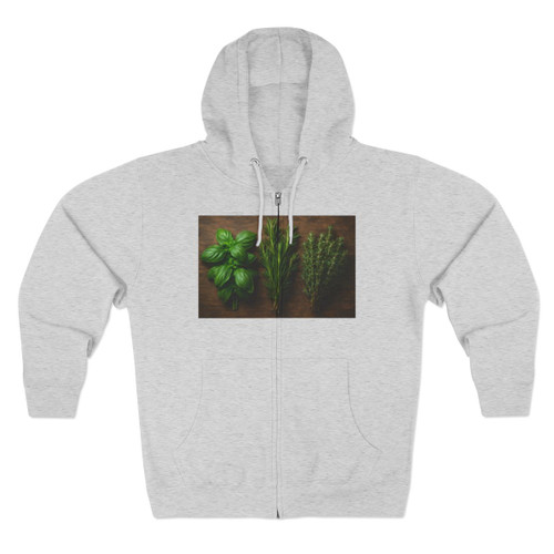 Savory Herb Medley - Unisex Zip Hoodie