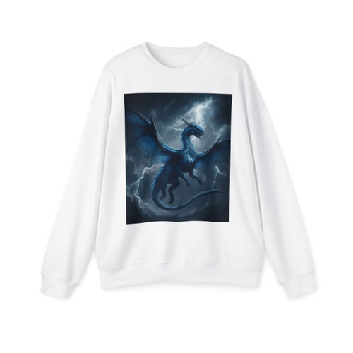 Ethereal Storm Dragon - Unisex Drop Shoulder Sweatshirt Ethereal Storm Dragon - Unisex Drop Shoulder Sweatshirt