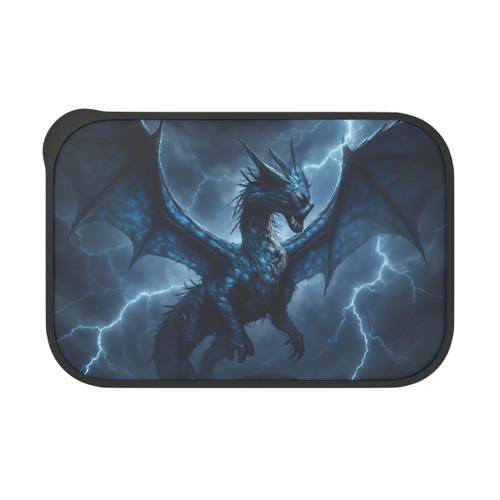 Ethereal Storm Dragon - PLA Bento Box with Band and Utensils