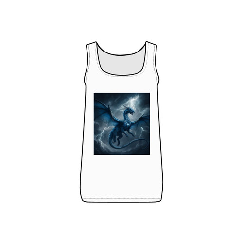 Ethereal Storm Dragon - Women's Micro Ribbed Tank