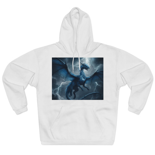 Ethereal Storm Dragon - Unisex Pullover Hoodie