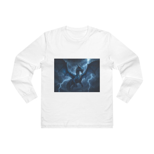 Ethereal Storm Dragon - Men’s Base Longsleeve Tee 