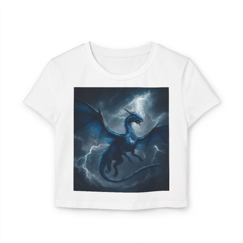 Ethereal Storm Dragon - Women's Baby Tee