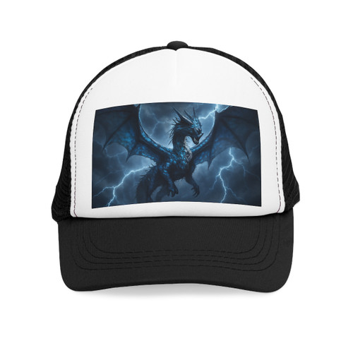 Ethereal Storm Dragon - Mesh Cap